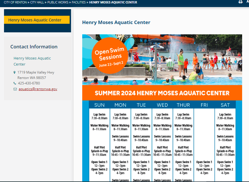 Henry Moses Aquatic Center