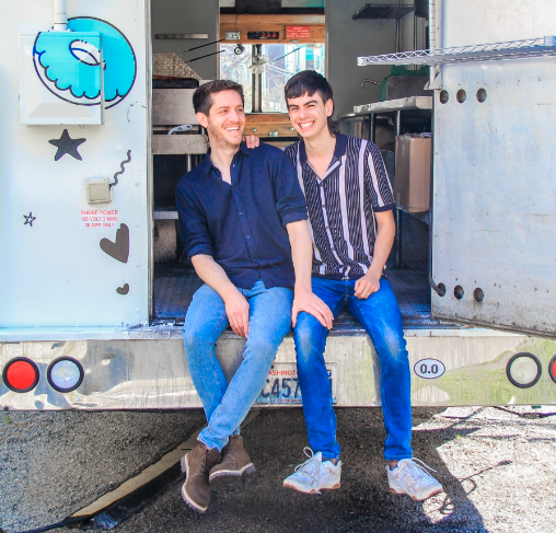 Sean and Christopher (Founders of Dough Joy)